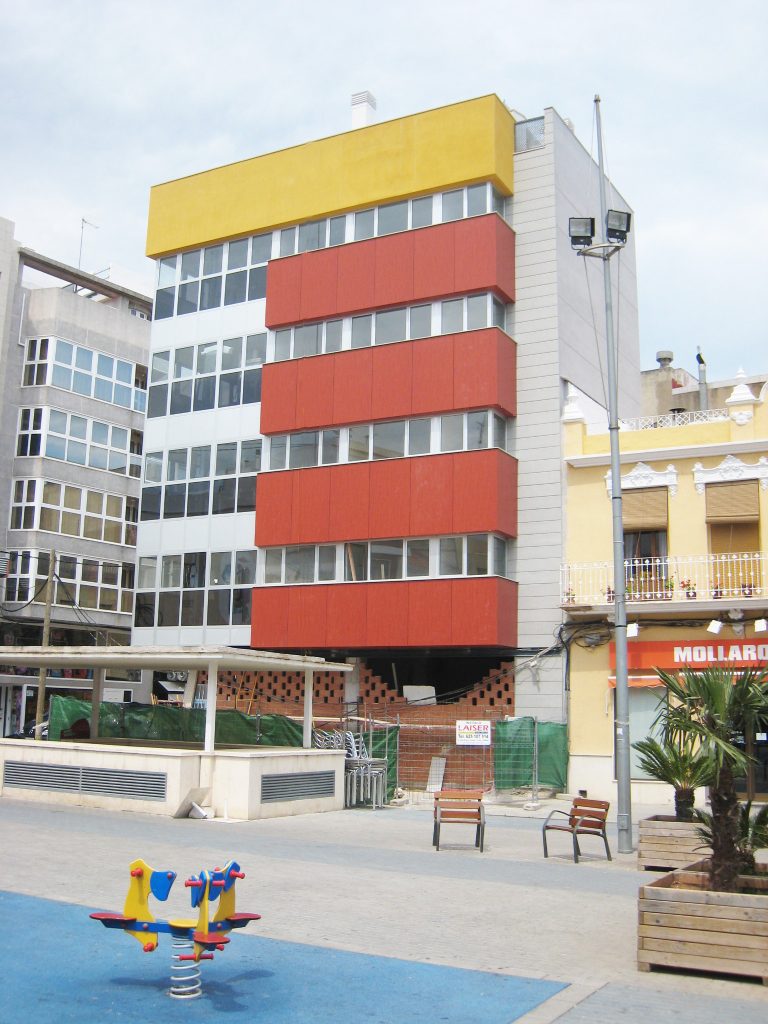 edificio reconstruido